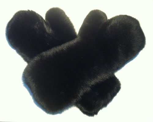 Extra Lange Wellness Massage Pelz Handschuhe Blaufuchs - Blue Fox Fur Gloves / Mitten - Long, Pelz Fetisch, Fur Fetish, Fur Fetisch Toy, Pelzfetisch Sextoy, ftiche fourrure